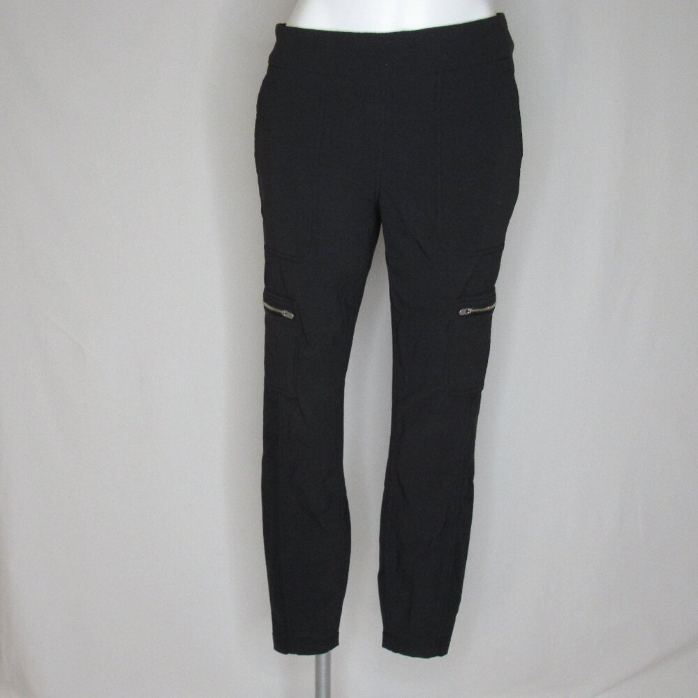 Athleta Black Hybrid Cargo Joggers 27" Women's 10